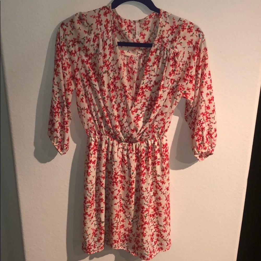 Cute flower print dress from Apricot Lane